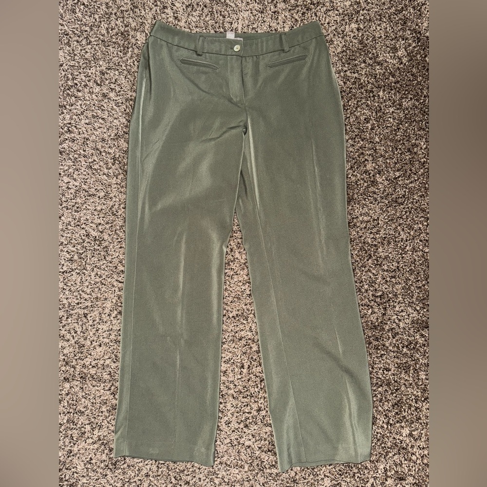 Chico's Olive Green Pants